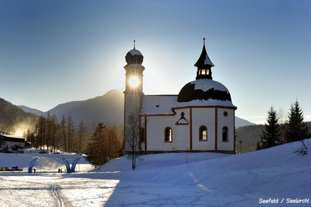 Krosbacher Hof Зеефельд в Тироле Экстерьер фото
